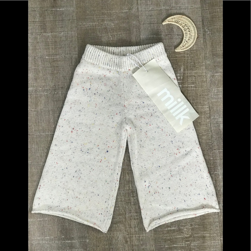 Millk Seasonal Knit Pants in Sprinkle 3 Yr